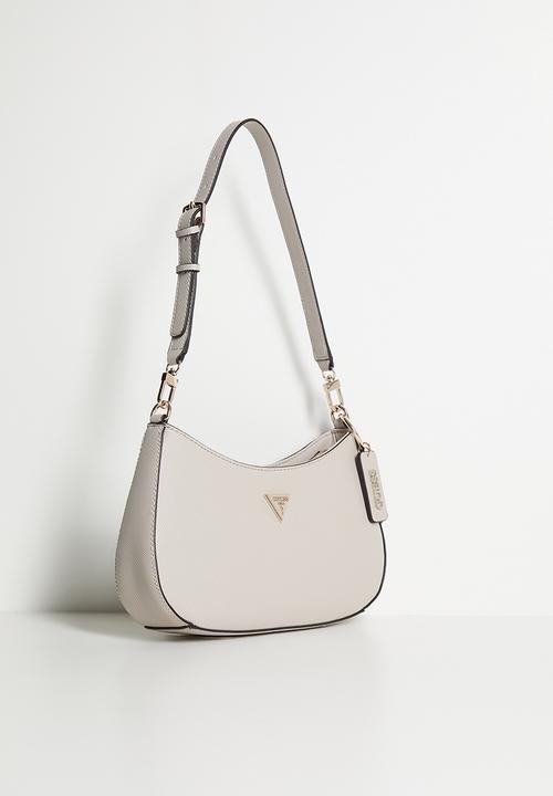 GUESS - Ahb Noelle Ii Top Zip Shoulder Bag - Taupe