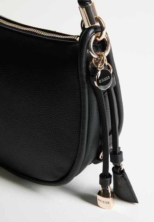 GUESS - Danya Hobo Shoulder Bag - Black