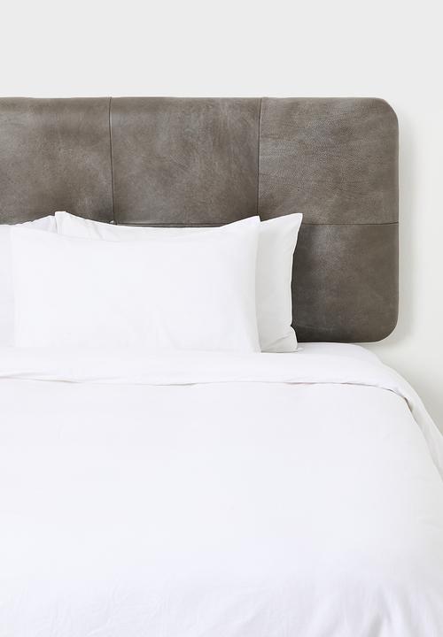 Marula Leather Headboard - Graphite