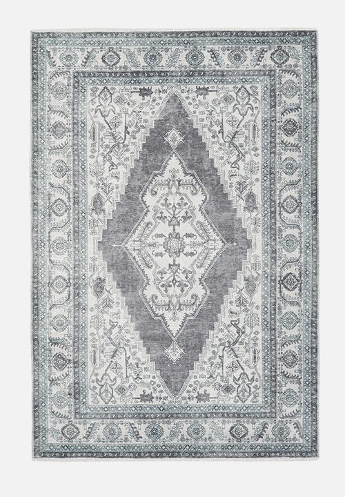 Eve Plush Woven Antique Rug Taupe