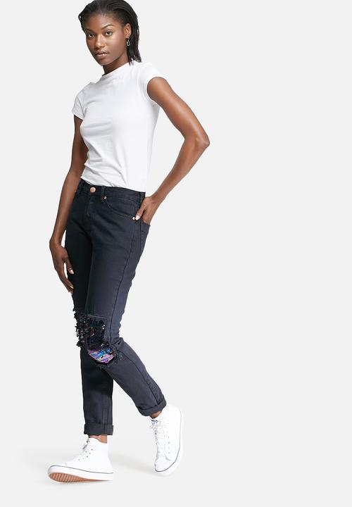 Glamorous - Sequin jeans