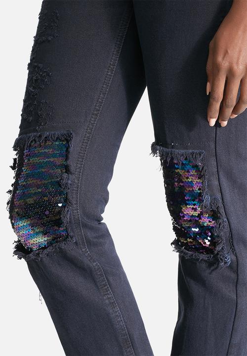 Glamorous - Sequin jeans