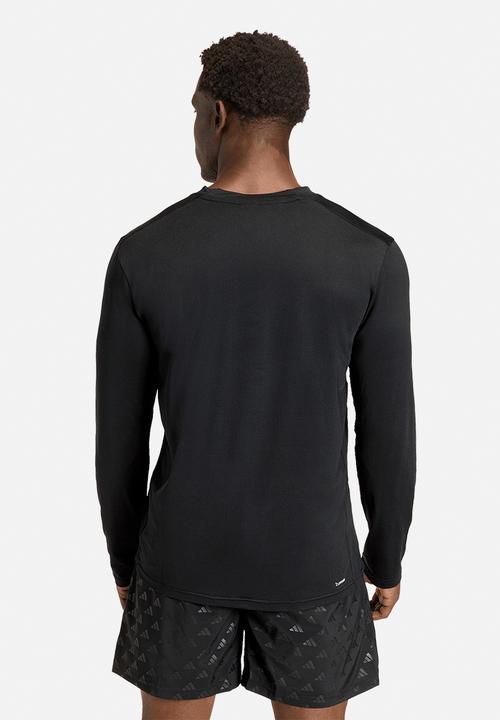 adidas Performance - Workout Essentials Flex Long Sleeve T-shirt - Black
