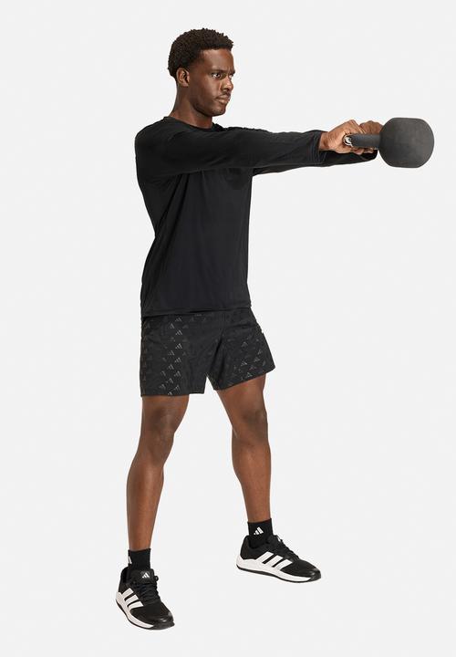 adidas Performance - Workout Essentials Flex Long Sleeve T-shirt - Black