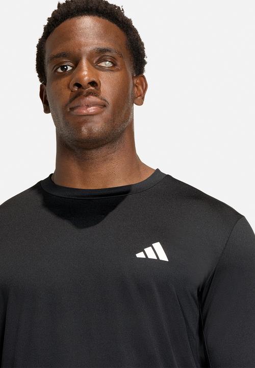 adidas Performance - Workout Essentials Flex Long Sleeve T-shirt - Black