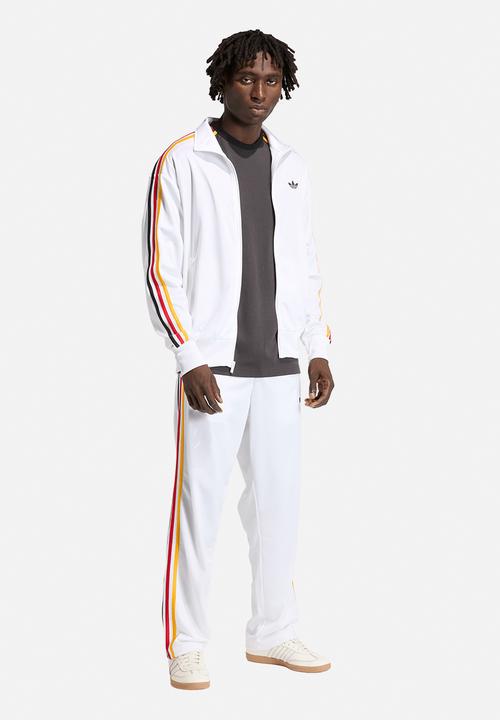 adidas Originals - Firebird Track Jacket - White/collegiate gold/team power red 2/black