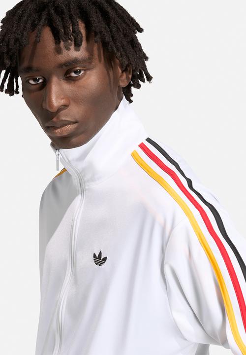 adidas Originals - Firebird Track Jacket - White/collegiate gold/team power red 2/black