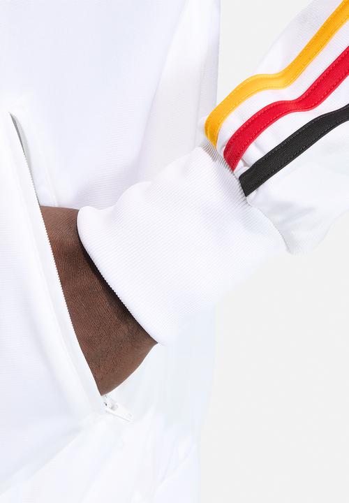 adidas Originals - Firebird Track Jacket - White/collegiate gold/team power red 2/black