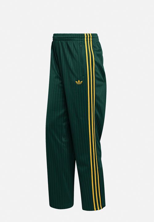 adidas Originals -  Firebird Loose Pinstripes Track Pants -Collegiate green