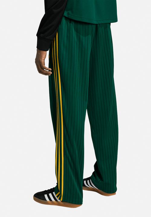 adidas Originals -  Firebird Loose Pinstripes Track Pants -Collegiate green