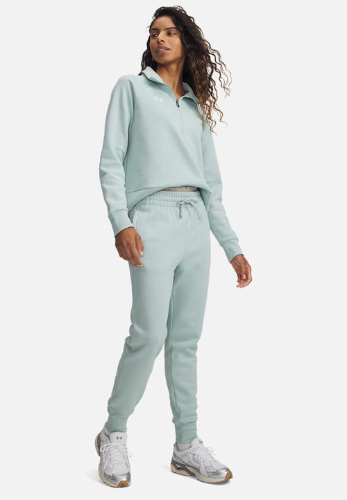 Under Armour - UA Rival Fleece Jogger - Enamel Blue/White