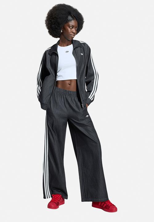 adidas Originals - Denim Wide Leg - Medium Black Denim
