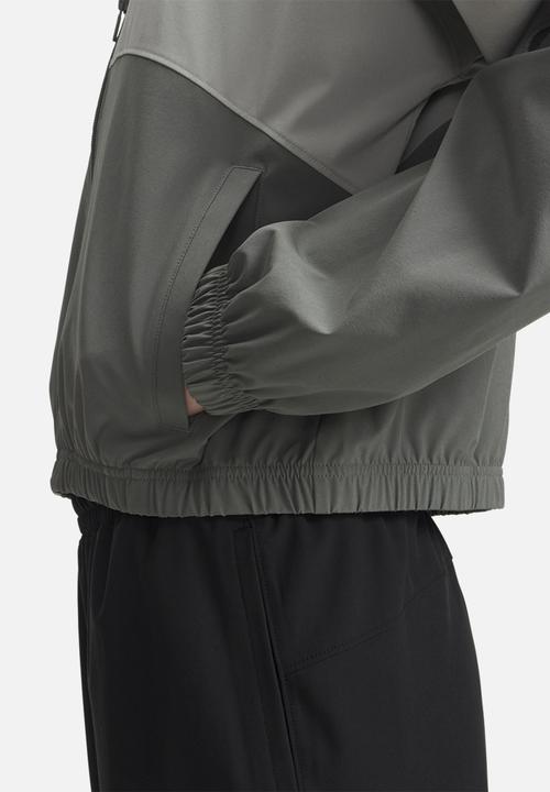 Under Armour - UA Rival Woven Jacket - Clay Green / Titanium / White