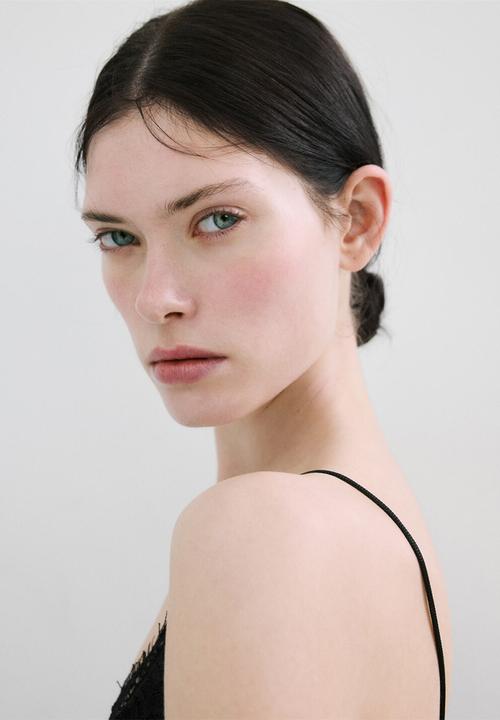 MANGO - Top tinta - black