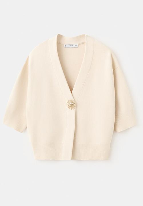 MANGO - Cardigan helia - light beige