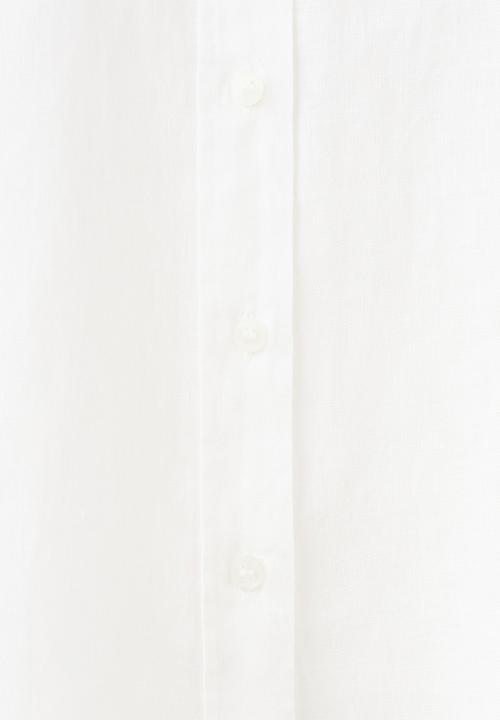 MANGO - Shirt lino- natural