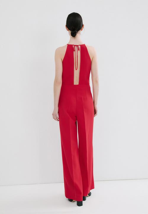 MANGO - Jumpsuit fabiana - red
