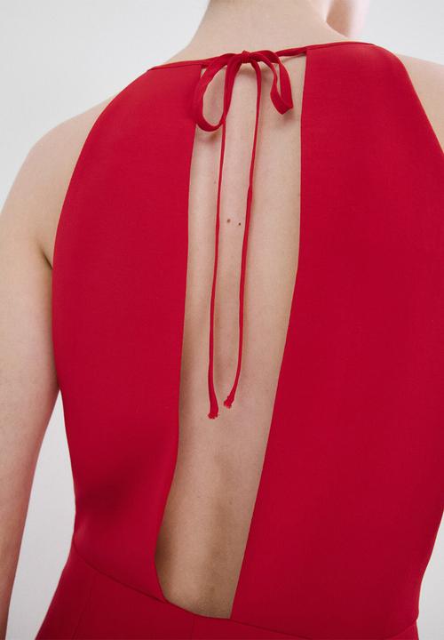 MANGO - Jumpsuit fabiana - red