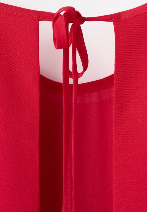 MANGO - Jumpsuit fabiana - red