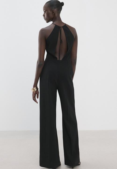 MANGO - Jumpsuit fabiana - black