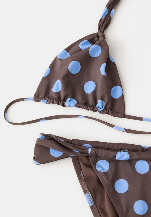 MANGO - Bikini top apolo - dark brown