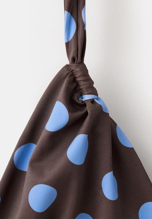 MANGO - Bikini top apolo - dark brown
