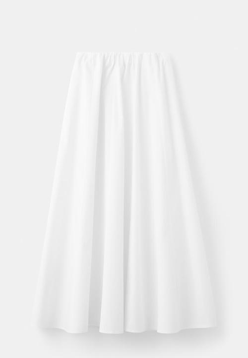 MANGO - Skirt newcreta - white