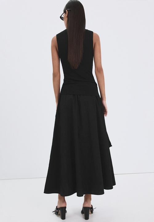 MANGO - Skirt newcreta - black