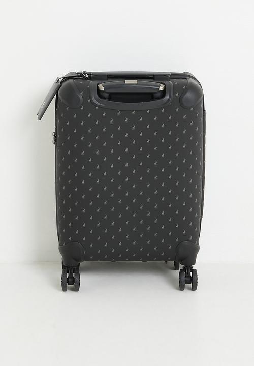 POLO - Polo Classic Double Pack Medium 4 Wheel Trolley Case - Charcoal