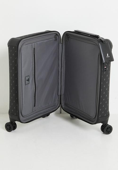POLO - Polo Classic Double Pack Medium 4 Wheel Trolley Case - Charcoal