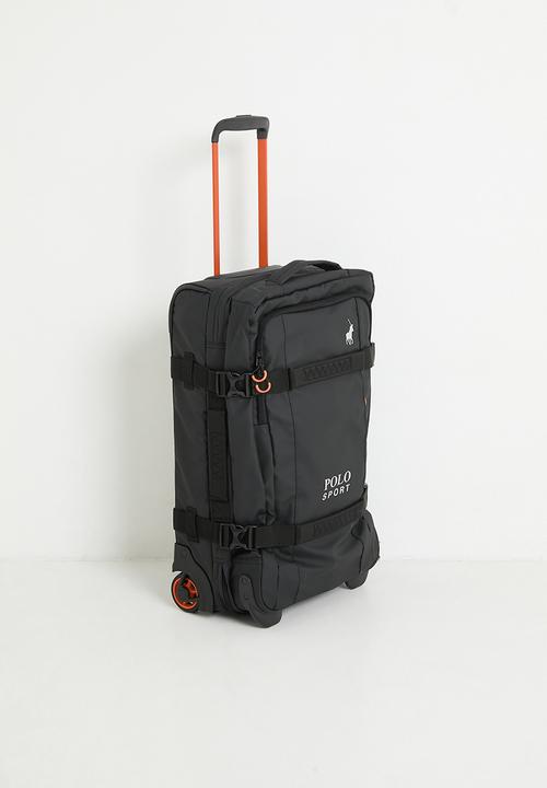 POLO - Polo Medium Sport Trolley Duffel 2 Wheel Trolley Duffel - Black