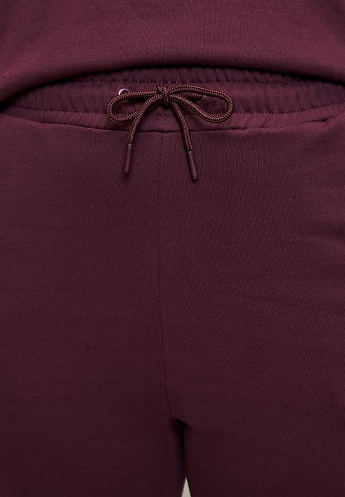 FILA - Plus Rebecca Sweatpants - Fig/White
