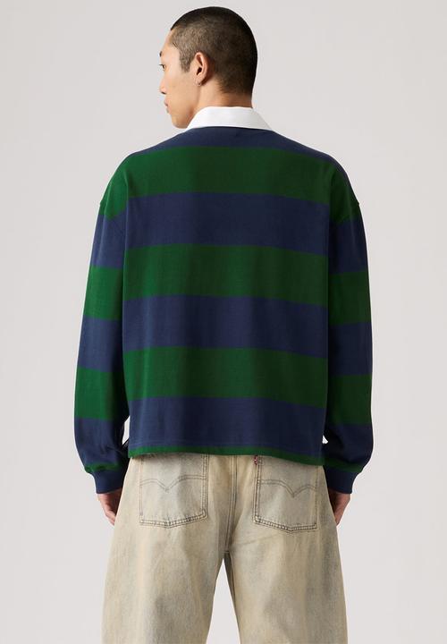 Levi’s® - Hudson boxy rugby - green & navy
