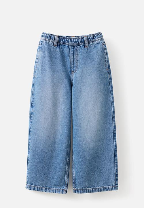 Cotton On - Koby Pull On Jean - Blue Haven Mid Blue