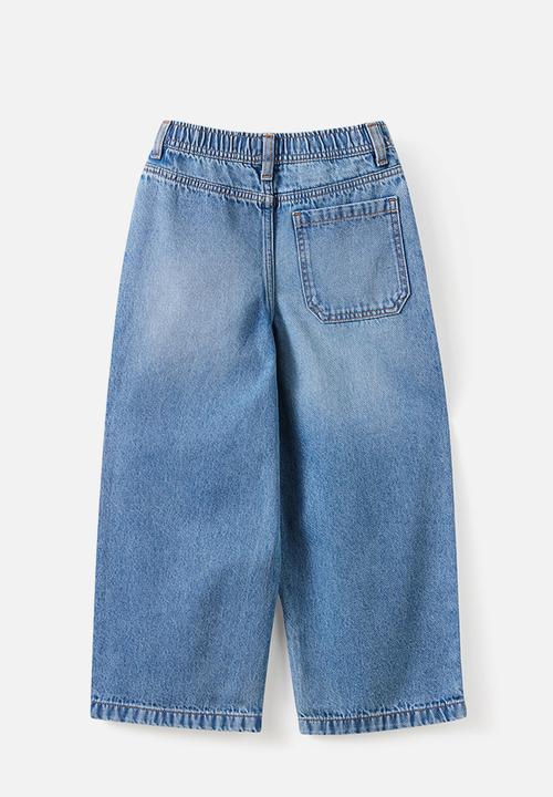 Cotton On - Koby Pull On Jean - Blue Haven Mid Blue