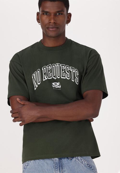 Levi’s® - Gr Boxy Tee Za No Requests 2 - Kombu Green