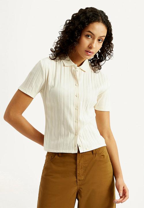 Levi’s® - Leah Knit Shirt - Off White