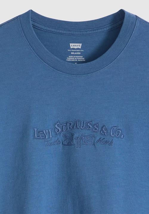 Levi’s® - Short sleeve relaxed fit tee - blue