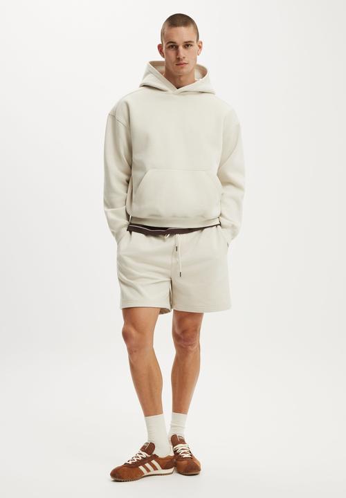Cotton On - Box fit hoodie - cream
