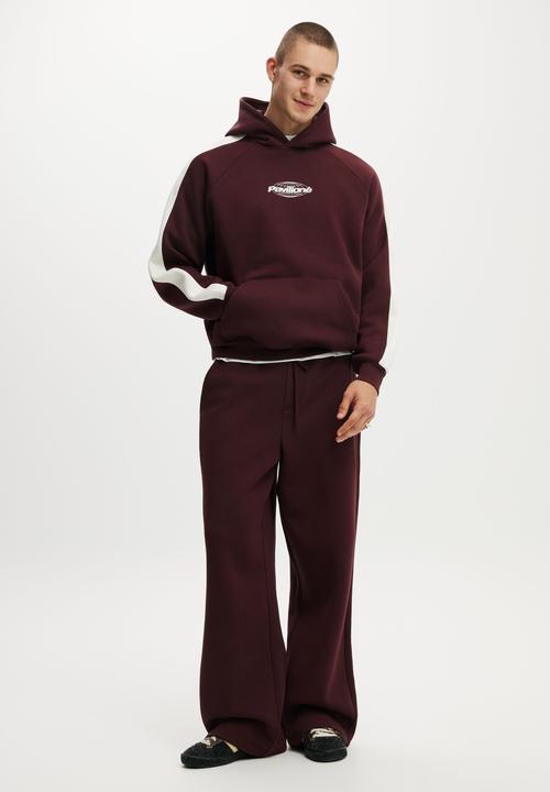 Cotton On - Super Baggy Track Pant- Winter Fig