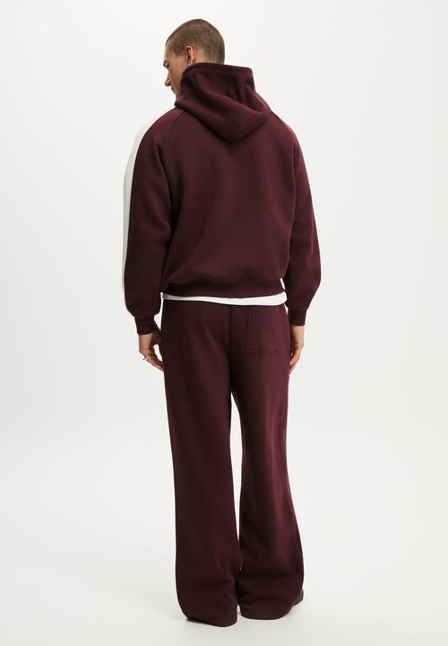 Cotton On - Super Baggy Track Pant- Winter Fig