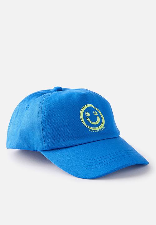 Cotton On - Kids Fun Day Club Cap - Harbour Blue/Fun Day Club