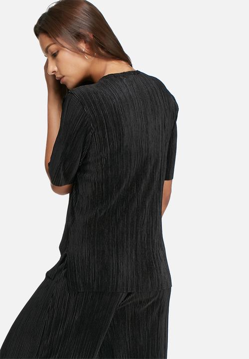 dailyfriday - Plissé step hem top