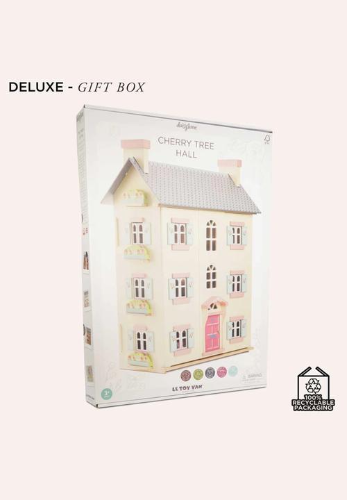 Le Toy Van - Cherry Tree Hall Wooden Dolls House - neutral