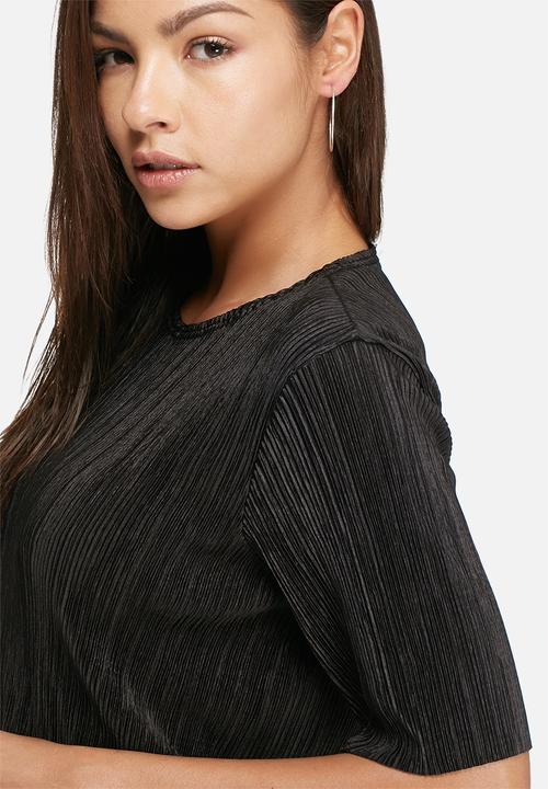 dailyfriday - Plissé step hem top