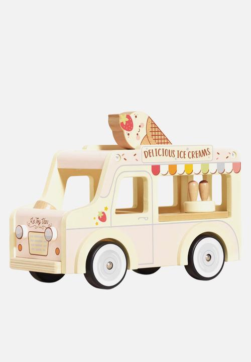 Le Toy Van - Wooden Ice Cream Van - neutral