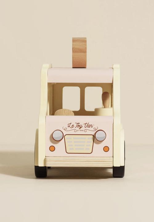Le Toy Van - Wooden Ice Cream Van - neutral