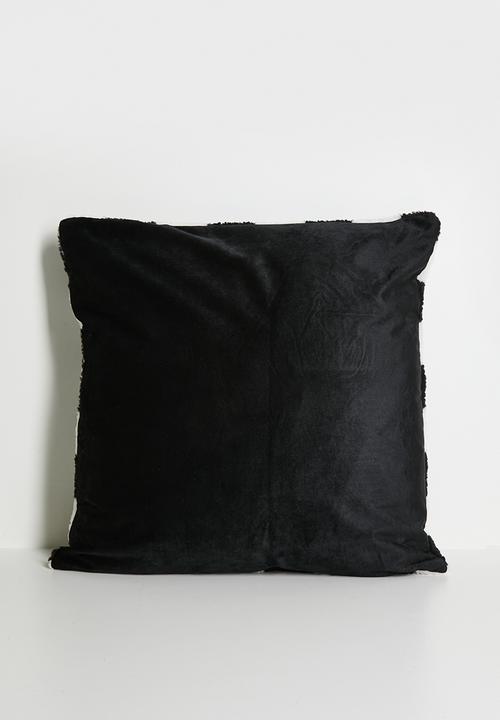 Pop Candy - Checkerboard cushion - black
