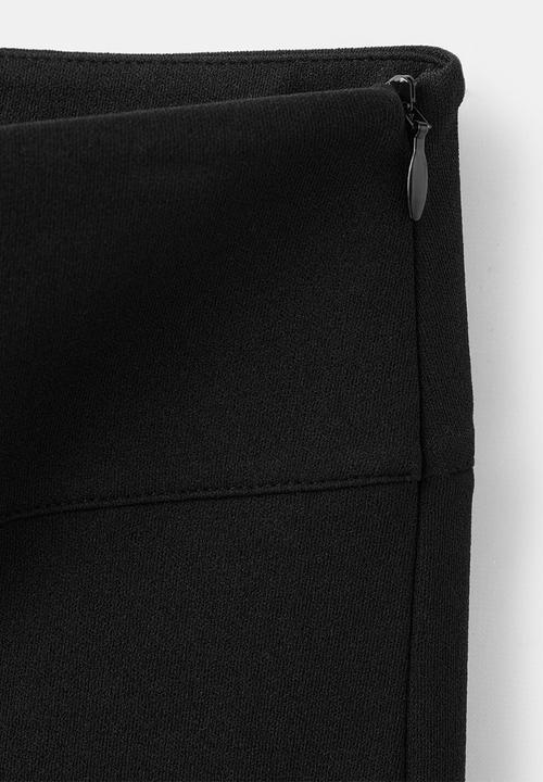 MANGO - Trousers iana - black