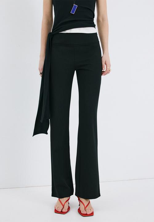 MANGO - Trousers iana - black
